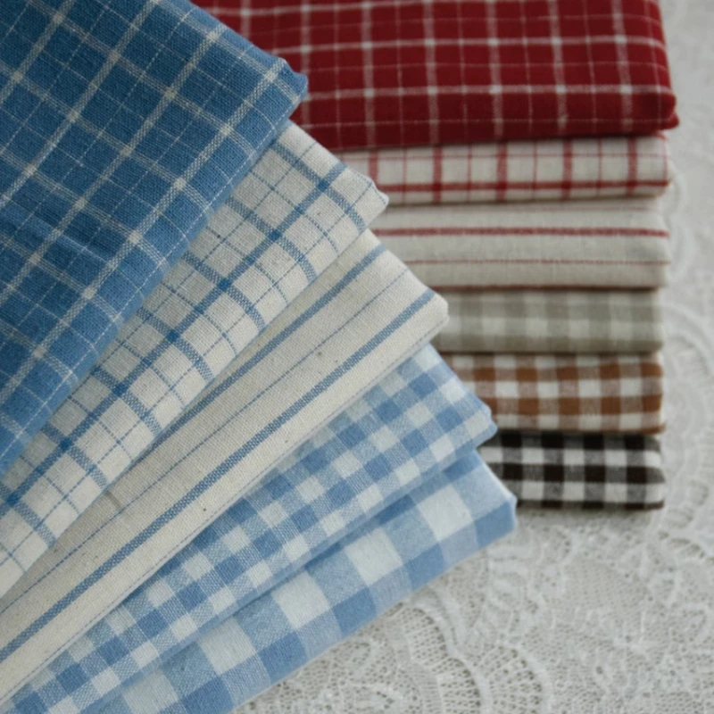 Linen Table Runner - 140x50 سنتيمتر خمر الكتان الأحمر شبكة