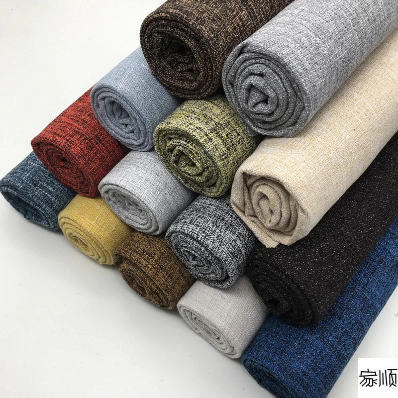 Linen Table Runner - سميكة نسيج القطن والكتان المفروشات بالمتر