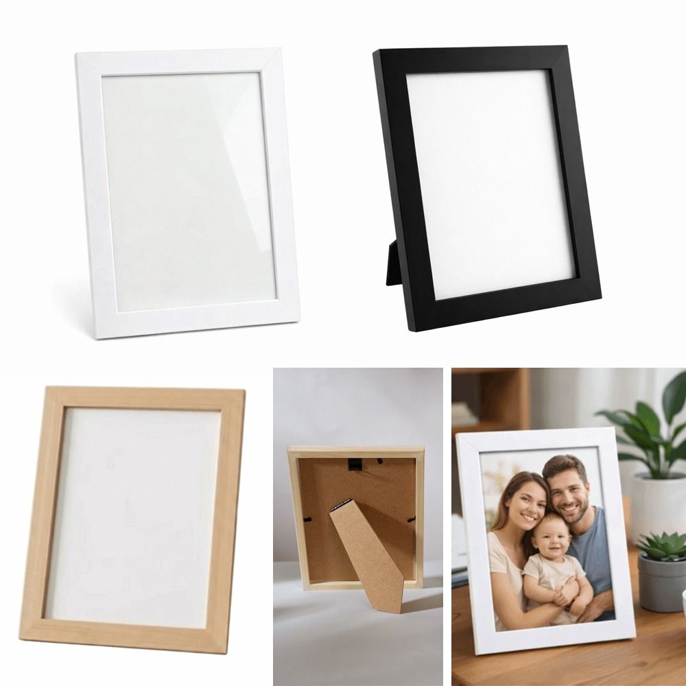 إطار صور خشبي جديد مقاس 5/7/8  - مراجعة Bamboo Photo Frame وسعره