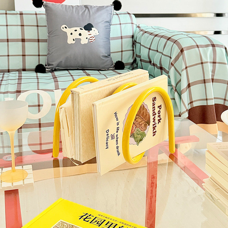 رف مجلات معدني إبداعي بتصميم ب - مراجعة Home Decor Magazine وسعره