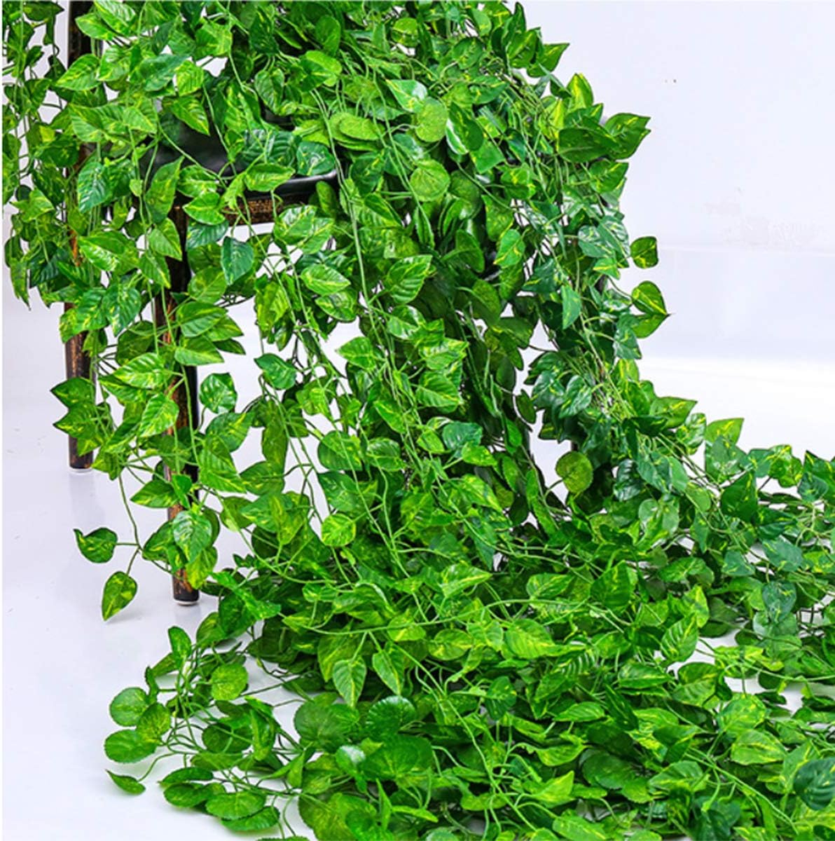 100/2 متر الاصطناعي الأخضر الل - مراجعة Rattan Plant Basket وسعره