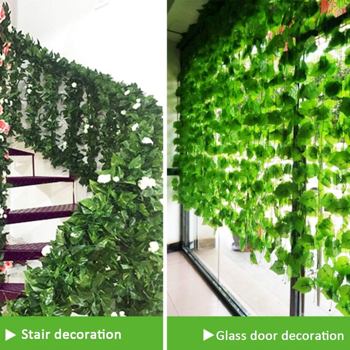 100/2 متر الاصطناعي الأخضر الل - مراجعة Rattan Plant Basket وسعره