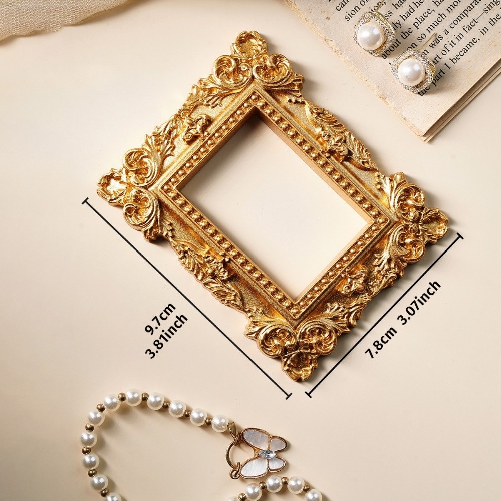 إطار صندوق الظل الذهبي العتيق  - مراجعة Bamboo Photo Frame وسعره