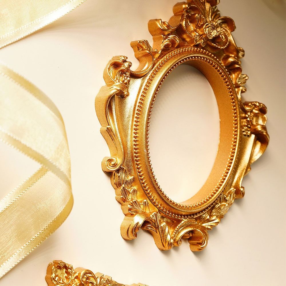 إطار صندوق الظل الذهبي العتيق  - مراجعة Bamboo Photo Frame وسعره