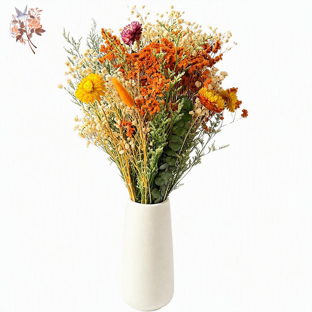 باقة زهور مجففة للخريف، عشب ال - مراجعة Pampas Grass Decor وسعره