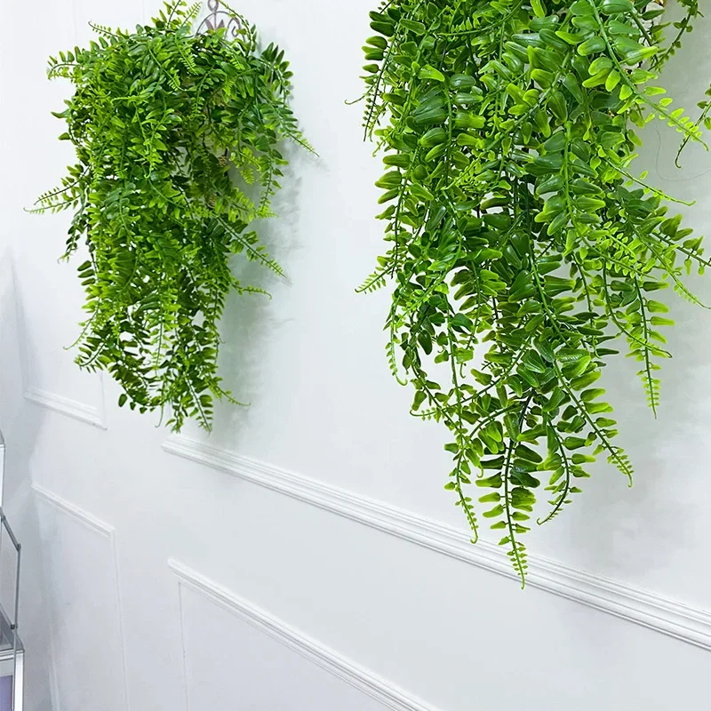 نباتات صناعية معلقة مقاس 32 بو - مراجعة Rattan Plant Basket وسعره