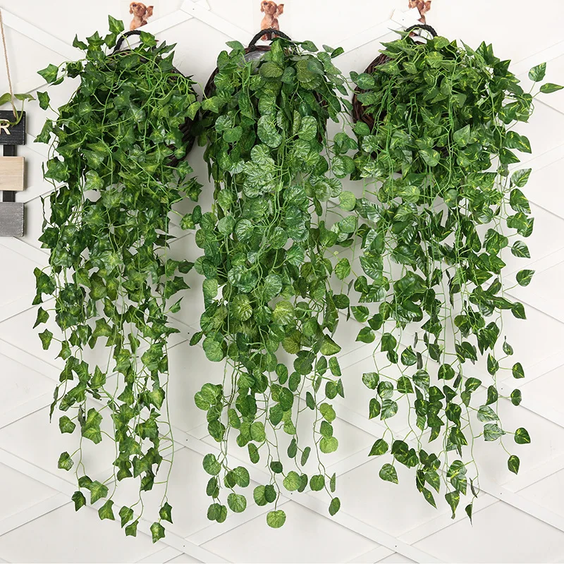 90 سنتيمتر الاصطناعي الأخضر ال - مراجعة Rattan Plant Basket وسعره