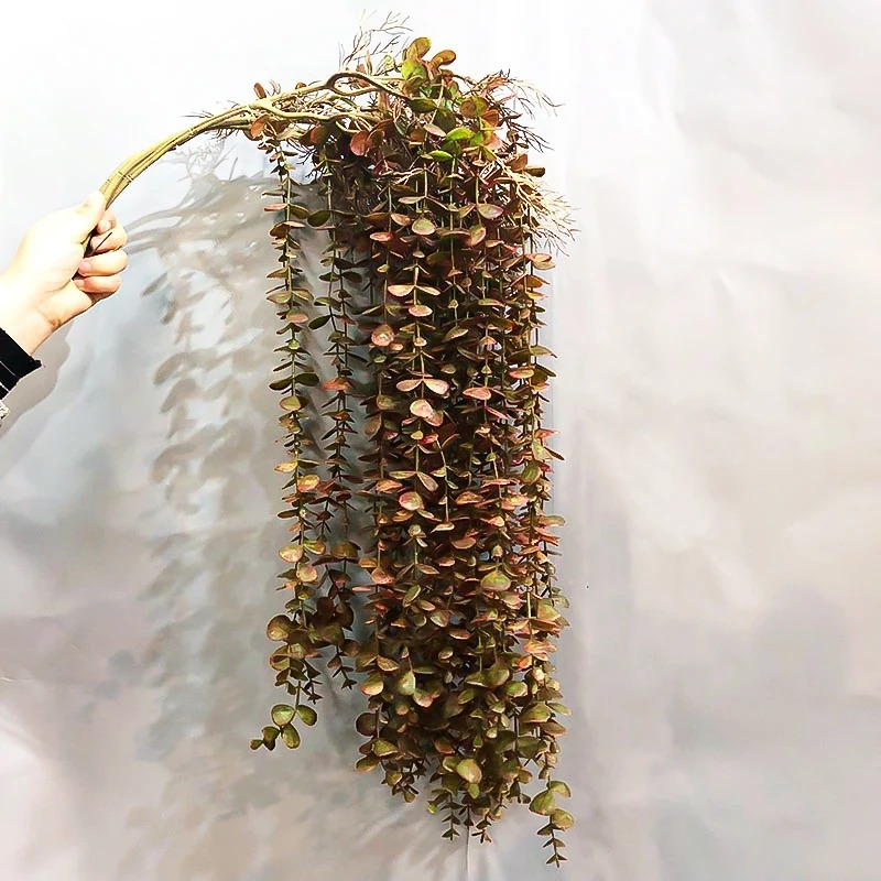 104 سنتيمتر وهمية الأوكالبتوس  - مراجعة Rattan Plant Basket وسعره